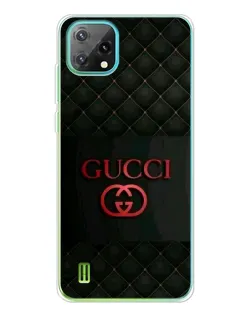 Чехол для Blackview Oscal C60 с картинкой «Gucci — стеганый черный»