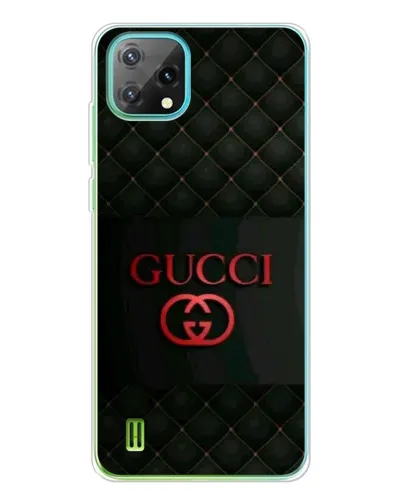 Чехол для Blackview Oscal C60 с картинкой «Gucci — стеганый черный»