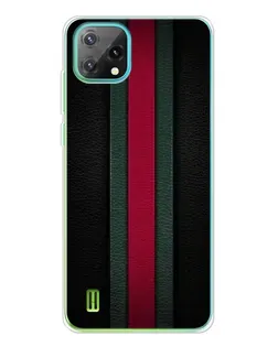 Чехол для Blackview Oscal C60 с картинкой «Gucci — неоновая линия»