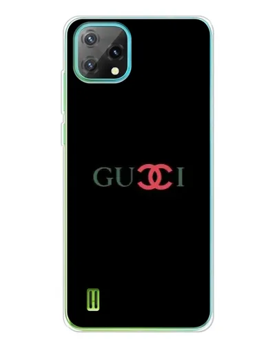 Чехол для Blackview Oscal C60 с картинкой «Gucci — красный градиент»