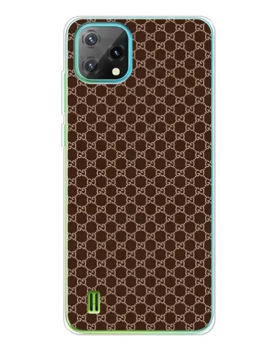 Чохол для Blackview Oscal C60 з картинкою «Gucci — шоколадна сітка» Чохол для Blackview Oscal C60 з картинкою «Gucci — шоколадна сітка»