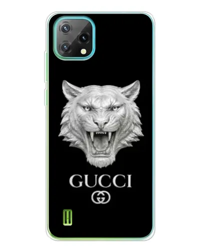 Чохол для Blackview Oscal C60 з картинкою «Gucci — срібний лев» Чохол для Blackview Oscal C60 з картинкою «Gucci — срібний лев»