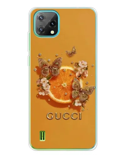 Чохол для Blackview Oscal C60 з картинкою «Gucci — золоті метелики» Чохол для Blackview Oscal C60 з картинкою «Gucci — золоті метелики»