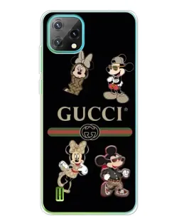 Чохол для Blackview Oscal C60 з картинкою «Gucci — герої Disney та монограма»
