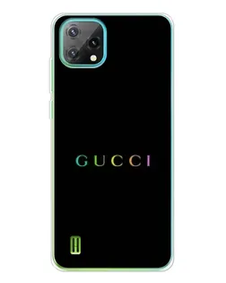Чохол для Blackview Oscal C60 з картинкою «Gucci — неоновий мінімалізм»