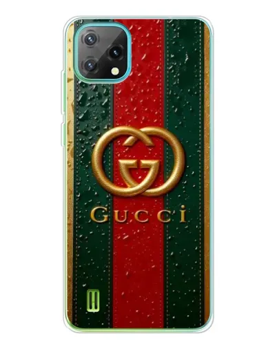 Чохол для Blackview Oscal C60 з картинкою «Gucci — фірмова смуга та золото» Чохол для Blackview Oscal C60 з картинкою «Gucci — фірмова смуга та золото»
