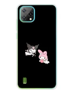 Чехол для Blackview Oscal C60 с картинкой «My Melody и Kuromi»