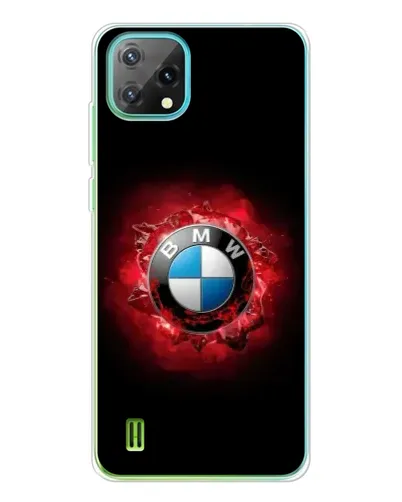 Чехол для Blackview Oscal C60 с картинкой «Логотип BMW — вспышка»
