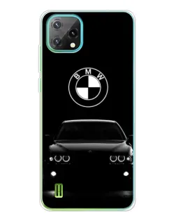 Чехол для Blackview Oscal C60 с картинкой «BMW — взгляд из темноты»