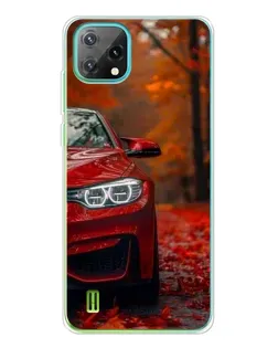 Чехол для Blackview Oscal C60 с картинкой «Осенняя BMW M4»