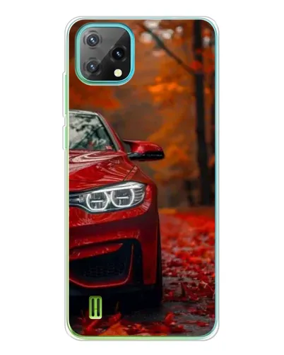 Чехол для Blackview Oscal C60 с картинкой «Осенняя BMW M4»