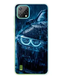 Чехол для Blackview Oscal C60 с картинкой «BMW под дождем»
