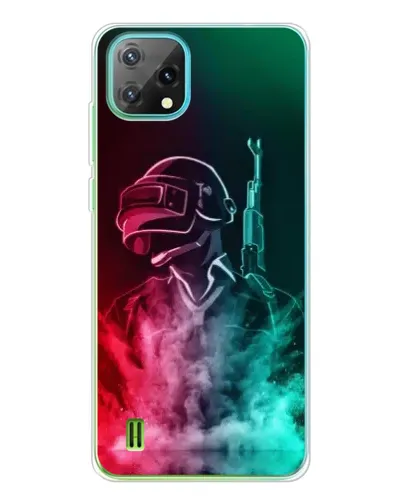 Чехол для Blackview Oscal C60 с картинкой «PUBG — огненный воин» Чехол для Blackview Oscal C60 с картинкой «PUBG — огненный воин»