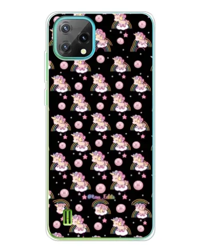 Чехол для Blackview Oscal C60 с картинкой «Magic Unicorn паттерн»