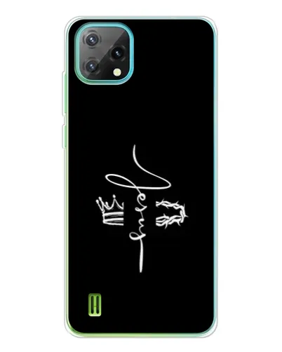 Чехол для Blackview Oscal C60 с картинкой «Король Славы Jesus»