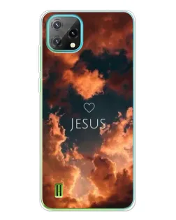Чохол для Blackview Oscal C60 з картинкою «Сяйво Імені Jesus»