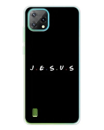 Чехол для Blackview Oscal C60 с картинкой «Точки веры J.E.S.U.S.»