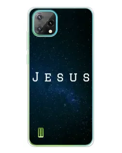 Чехол для Blackview Oscal C60 с картинкой «Звездное небо Jesus»