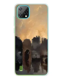 Чехол для Blackview Oscal C60 с картинкой «Дорога к вере»