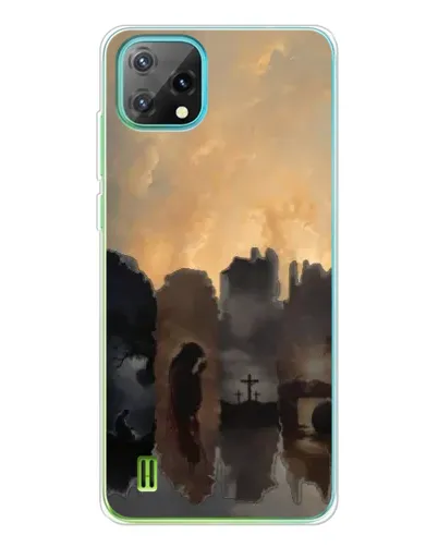 Чехол для Blackview Oscal C60 с картинкой «Дорога к вере»
