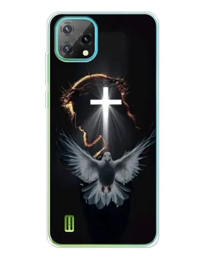 Чехол для Blackview Oscal C60 с картинкой «Голубь и Свет»