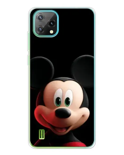 Чехол для Blackview Oscal C60 с картинкой «Улыбающийся Микки Маус»