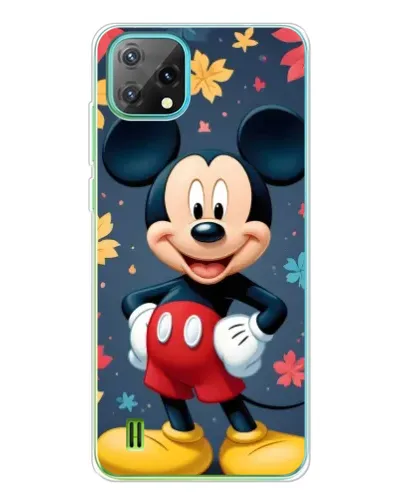 Чехол для Blackview Oscal C60 с картинкой «Осенний Mickey Mouse»