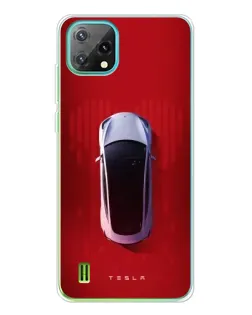 Чохол для Blackview Oscal C60 з картинкою «Tesla Top View» Чохол для Blackview Oscal C60 з картинкою «Tesla Top View»