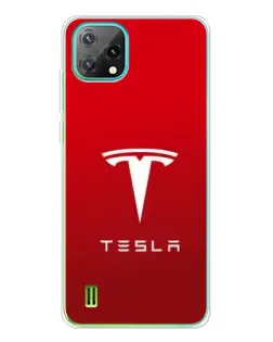Чохол для Blackview Oscal C60 з картинкою «Tesla Red Classic» Чохол для Blackview Oscal C60 з картинкою «Tesla Red Classic»