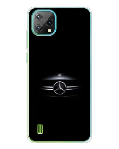 Чехол для Blackview Oscal C60 с картинкой «Mercedes — абстрактные линии»