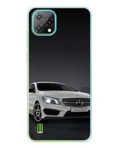 Чехол для Blackview Oscal C60 с картинкой «Mercedes AMG GT Silver»
