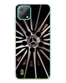 Чехол для Blackview Oscal C60 с картинкой «Диск Mercedes»
