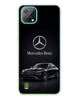 Чехол для Blackview Oscal C60 с картинкой «Mercedes — решетка радиатора»