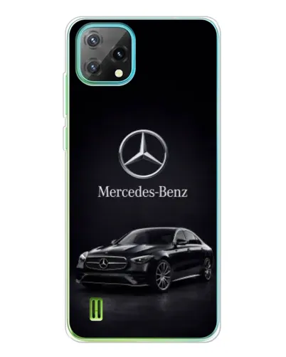 Чехол для Blackview Oscal C60 с картинкой «Mercedes — решетка радиатора»