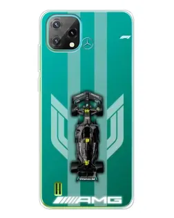 Чехол для Blackview Oscal C60 с картинкой «Mercedes AMG Petronas»
