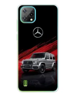 Чехол для Blackview Oscal C60 с картинкой «Mercedes G-Class красный»