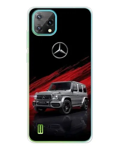 Чехол для Blackview Oscal C60 с картинкой «Mercedes G-Class красный»