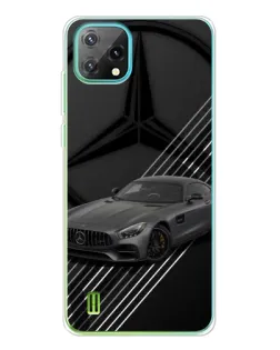 Чехол для Blackview Oscal C60 с картинкой «Mercedes AMG — графика»