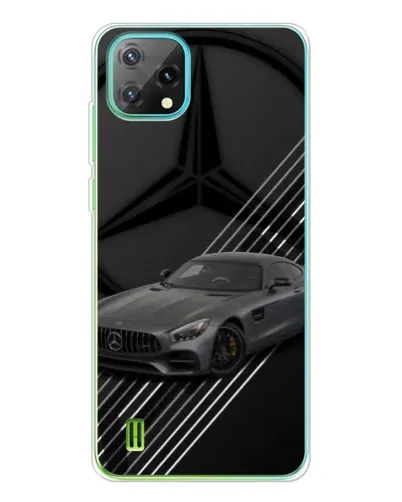 Чехол для Blackview Oscal C60 с картинкой «Mercedes AMG — графика»