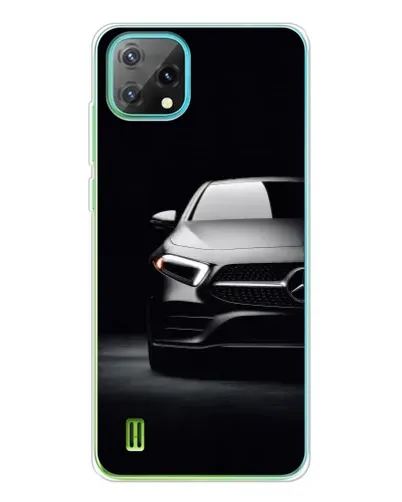 Чехол для Blackview Oscal C60 с картинкой «Свет фар Mercedes»