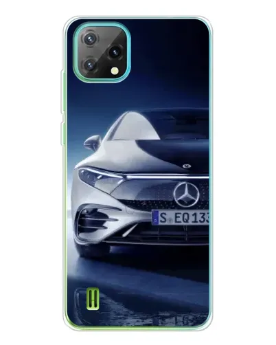 Чехол для Blackview Oscal C60 с картинкой «Mercedes EQ — будущее»