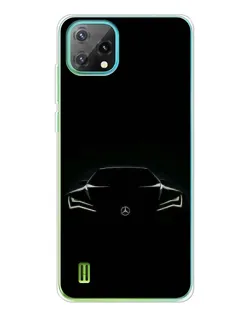 Чохол для Blackview Oscal C60 з картинкою «Mercedes — силует авто» Чохол для Blackview Oscal C60 з картинкою «Mercedes — силует авто»