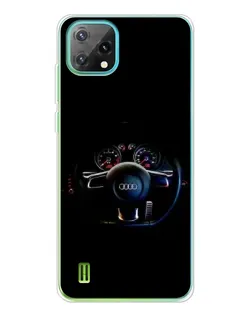 Чохол для Blackview Oscal C60 з картинкою «Салон Audi — кермо» Чохол для Blackview Oscal C60 з картинкою «Салон Audi — кермо»