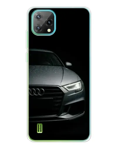 Чехол для Blackview Oscal C60 с картинкой «Audi — детализация кузова»