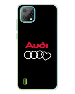 Чохол для Blackview Oscal C60 з картинкою «Логотип Audi Heart» Чохол для Blackview Oscal C60 з картинкою «Логотип Audi Heart»