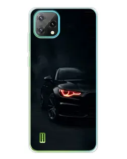 Чехол для Blackview Oscal C60 с картинкой «Audi — хищный взгляд»