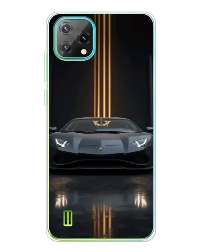 Чехол для Blackview Oscal C60 с картинкой «Lamborghini золотые линии» Чехол для Blackview Oscal C60 с картинкой «Lamborghini золотые линии»