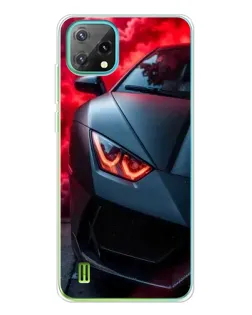 Чохол для Blackview Oscal C60 з картинкою «Lamborghini червоне сяйво» Чохол для Blackview Oscal C60 з картинкою «Lamborghini червоне сяйво»