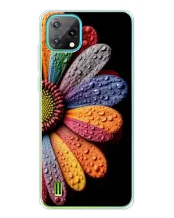 Чехол для Blackview Oscal C60 с картинкой «Радужный цветок» Чехол для Blackview Oscal C60 с картинкой «Радужный цветок»