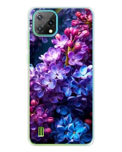 Чехол для Blackview Oscal C60 с картинкой «Сиреневый цвет»
